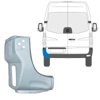 Opravný plech zadného rohu pre Volkswagen Crafter 2005-2017 / Ľavý 15505