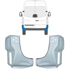 Opravný plech zadného rohu pre Volkswagen Crafter 2005-2017 / Ľavá+Pravá / Sada 15507