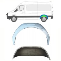 Vnútorná oprava zadného blatníka pre Volkswagen Crafter 2005-2017 / Ľavý / Sada 14322