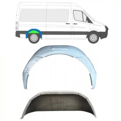 Vnútorná oprava zadného blatníka pre Volkswagen Crafter 2005-2017 / Pravá / Sada 14321