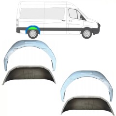 Vnútorná oprava zadného blatníka pre Volkswagen Crafter 2005-2017 / Sada 14498