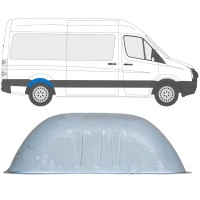 Opravný plech zadného podbehu pre Volkswagen Crafter 2005-2017 / Vľavo = Vpravo (symetrické) 13612