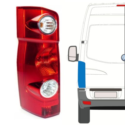 Zadná lampa pre Volkswagen Crafter 2005-2017 / Ľavý 15573