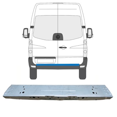 Opravný panel zadný pre Volkswagen Crafter 2005-2017 14239
