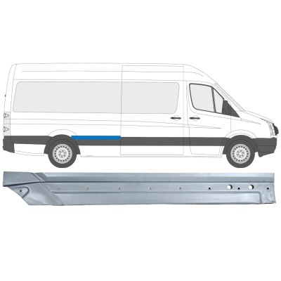 Lem zadného blatníka pre Volkswagen Crafter 2005-2017 / Pravá 14332