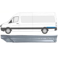 Lem zadného blatníka pre Volkswagen Crafter 2005-2017 / Ľavý 14333