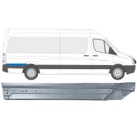 Lem zadného blatníka pre Volkswagen Crafter 2005-2017 / Pravá 14331