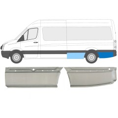 Lem zadného blatníka pre Volkswagen Crafter 2005-2017 / Ľavý / Sada 14127