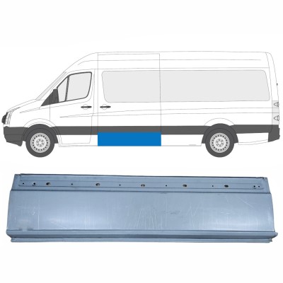 Opravný plech boku pre Volkswagen Crafter 2005-2017 / Ľavý 13502