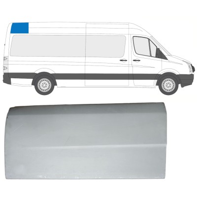 Opravný plech strechy pre Volkswagen Crafter 2005-2017 / Pravá 13840