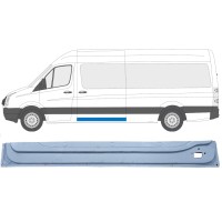 Opravný plech posuvných dverí vnútorný pre Volkswagen Crafter 2005-2017 / Ľavý 15545