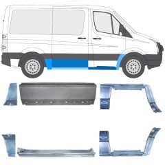 Opravný plech sada pre Volkswagen Crafter 2005-2017 / Ľavá+Pravá / 15594