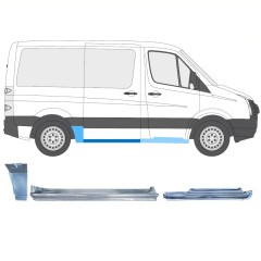 Opravný plech sada pre Volkswagen Crafter 2005-2017 / Pravá / 15604