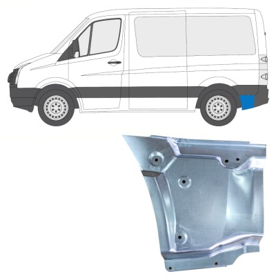 Lem zadného blatníka pre Volkswagen Crafter 2005-2017 / Ľavý 15512