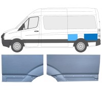 Lem zadného blatníka pre Volkswagen Crafter 2005-2017 / Ľavý / Sada 15517