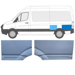 Lem zadného blatníka pre Volkswagen Crafter 2005-2017 / Ľavý / Sada 15517