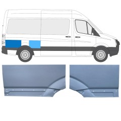 Lem zadného blatníka pre Volkswagen Crafter 2005-2017 / Pravá / Sada 15522