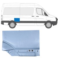 Lem zadného blatníka pre Volkswagen Crafter 2005-2017 / Pravá 14199