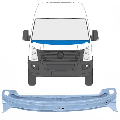 Opravný plech pod predné sklo pre Volkswagen Crafter 2005-2017 13503