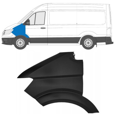 Predný blatník pre Volkswagen Crafter 2017- / Ľavý 15567