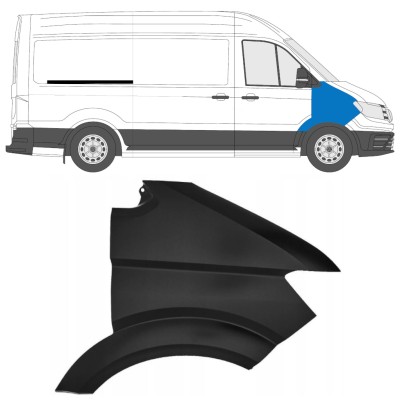 Predný blatník pre Volkswagen Crafter 2017- / Pravá 15566