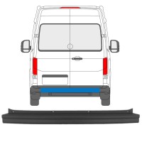 Zadný nárazník pre Volkswagen Crafter 2017- 15222