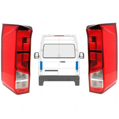 Zadná lampa pre Volkswagen Crafter 2017- / Ľavá+Pravá / Sada 12922