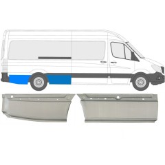 Lem zadného blatníka pre Mercedes Sprinter 2006-2018 / Pravá / Sada 10515