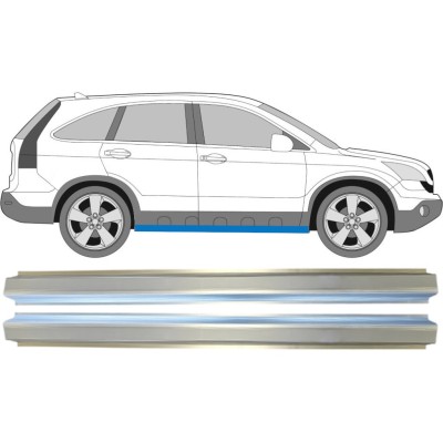 Opravný plech prahu pre Honda CR-V 2006-2011 / Ľavá+Pravá / Sada 14771