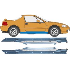 Kompletný prah pre Honda Civic Del Sol 1992-1998 / Ľavá+Pravá / Sada 10537