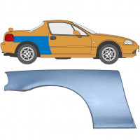 Lem zadného blatníka pre Honda Civic CRX Del Sol 1992-1998 / Pravá 5649