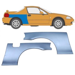 Lem zadného blatníka pre Honda Civic Del Sol 1992-1998 / Sada 9196