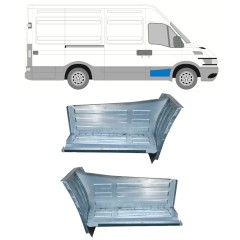 Opravný plech predného schodu pre Iveco Daily 1999-2014 / Ľavá+Pravá / Sada 10607