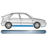 Opravný plech prahu pre Lancia Delta 1993-1999 / Vľavo = Vpravo (symetrické) 15216
