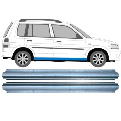 Opravný plech prahu pre Mazda Demio 1996-2001 / Ľavá+Pravá / Sada 16288