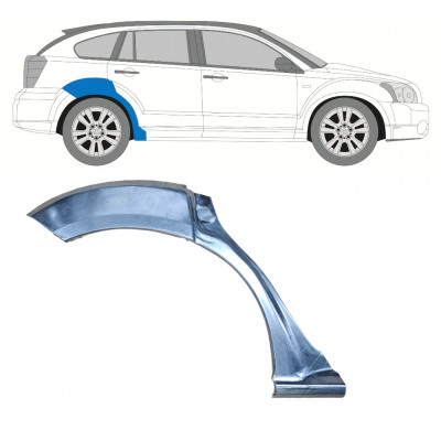 Lem zadného blatníka pre Dodge Caliber 2006-2013 / Pravá 8060