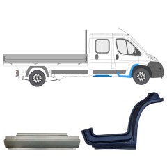 Opravný plech sada pre Peugeot Boxer 2006-2025 / Pravá / 15459