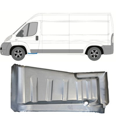 Nástupný práh oprava pre Fiat Ducato 2006-2014 / Ľavý 15053