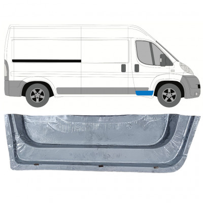 Opravný plech predných dverí vnútorný pre Fiat Ducato 2006- / Pravá 12001