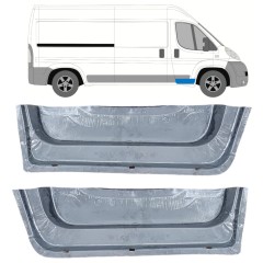 Opravný plech predných dverí vnútorný pre Citroen Jumper 2006-2025 / Ľavá+Pravá / Sada 14328