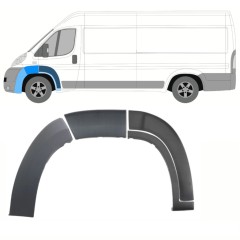 Sada líšt predného blatníka pre Peugeot Boxer 2006-2014 / Ľavý / 14396