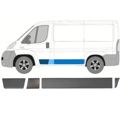 Sada líšt pre Fiat Ducato 2006-2014 / Ľavý / 15026