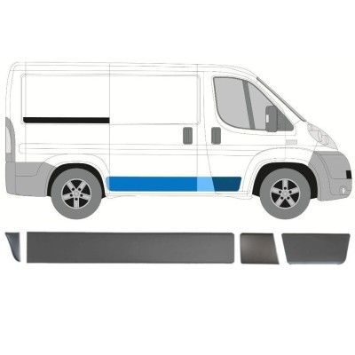 Sada líšt pre Fiat Ducato 2006-2014 / Pravá / 15025