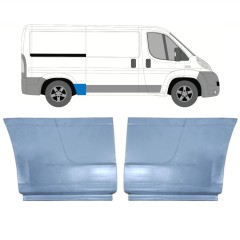 Lem zadného blatníka pre Fiat Ducato 2006-2026 / Ľavá+Pravá / Sada 10662