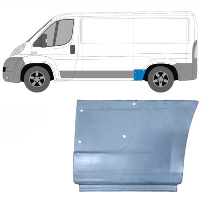 Lem zadného blatníka pre Fiat Ducato 2006-2014 / Ľavý 15112