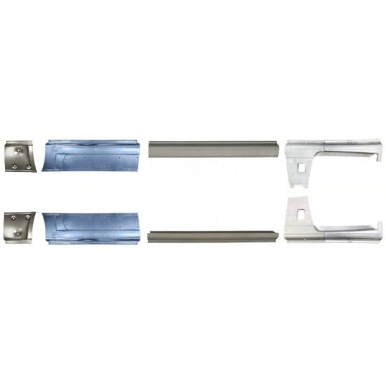 Opravný plech prahu pre Peugeot Boxer 2006-2026 / Ľavá+Pravá / Sada 14162