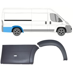 Sada líšt zadného blatníka pre Peugeot Boxer 2006-2018 / Pravá / 14434