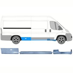 Opravný plech sada pre Peugeot Boxer 2006-2025 / Pravá / 14343