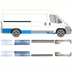 Opravný plech prahu pre Citroen Jumper 2006-2026 / Ľavá+Pravá / Sada 14169