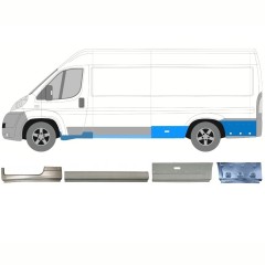 Opravný plech sada pre Citroen Jumper 2006-2026 / Ľavý 16795
